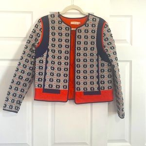 Tory Burch quilted jacket size 10